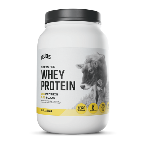 Levels Grass Fed Whey Protein Powder 2LB