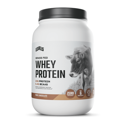Levels Grass Fed Whey Protein Powder 2LB
