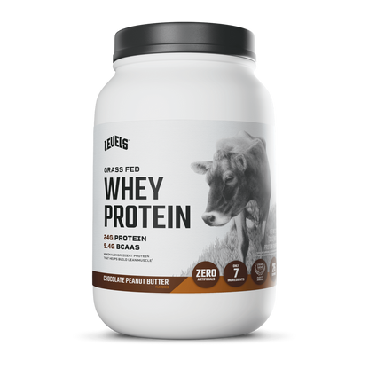 Levels Grass Fed Whey Protein Powder 2LB