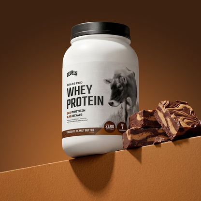 Levels Grass Fed Whey Protein Powder 2LB