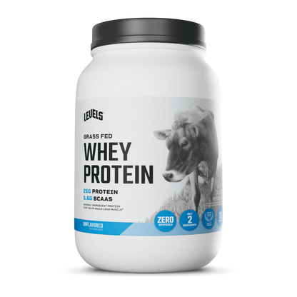 Levels Grass Fed Whey Protein Powder 2LB
