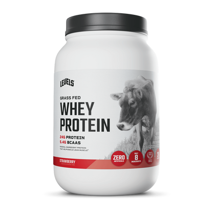 Levels Grass Fed Whey Protein Powder 2LB