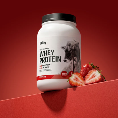 Levels Grass Fed Whey Protein Powder 2LB