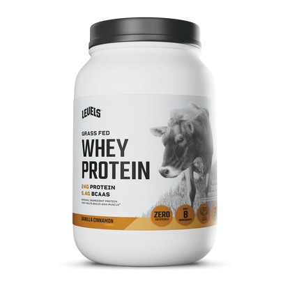 Levels Grass Fed Whey Protein Powder 2LB